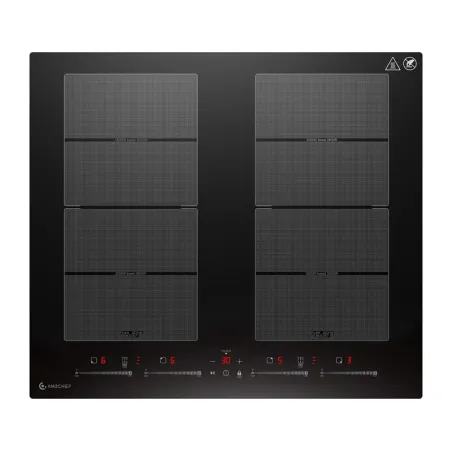 AMZCHEF CE-FS-I74S-FFDD10 Induction Cooktop, 4 zones
